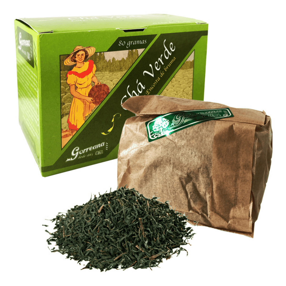 Chá Verde Encosta de Bruma Gorreana 80gr