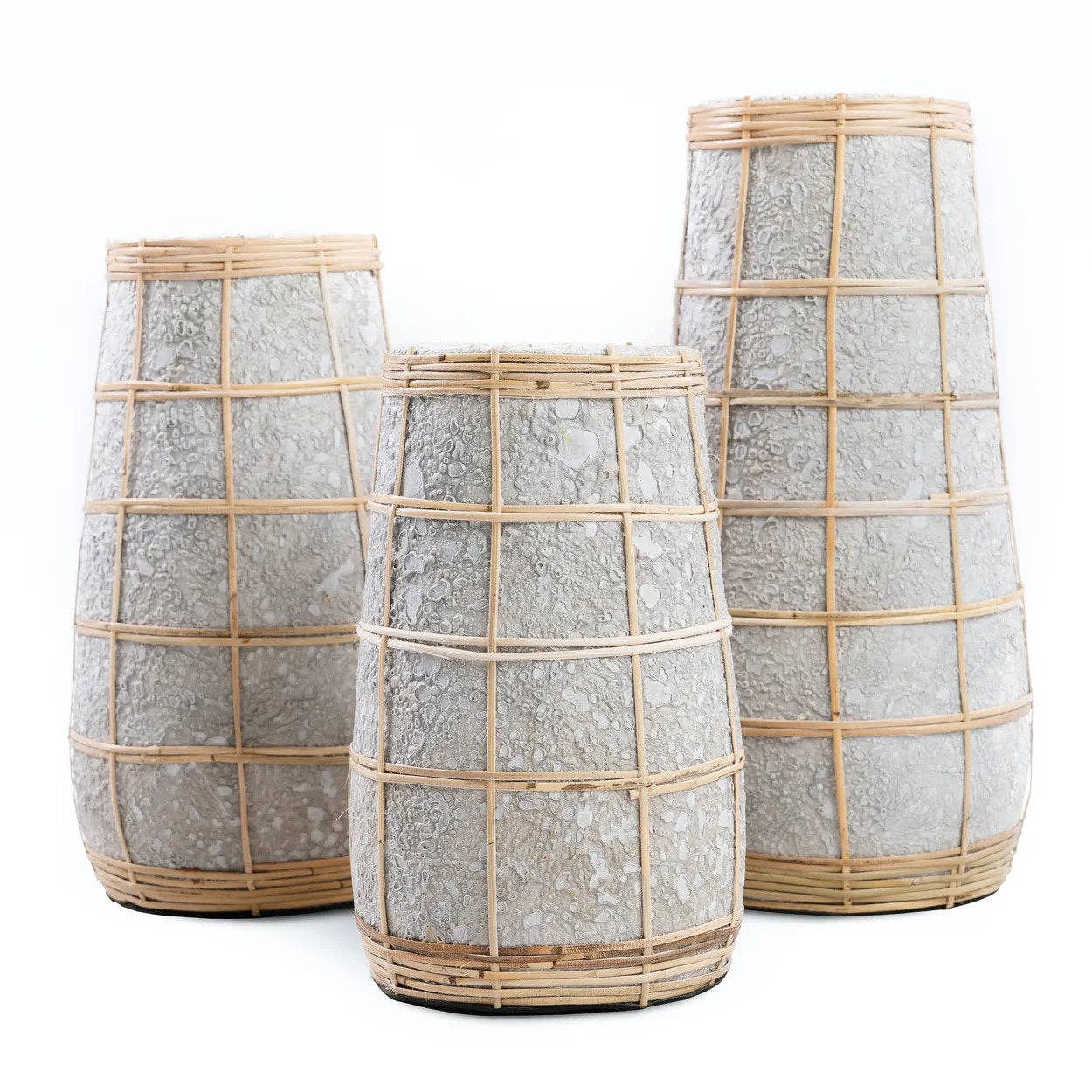 Vaso Cutie - Concreto Natural - M