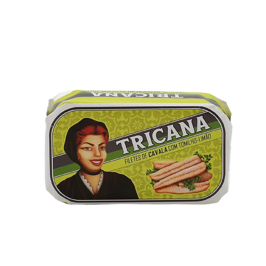 Tricana filetes cavala com tomilho e limão