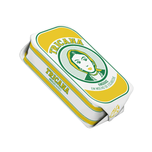 Tricana enguias em molho de escabeche