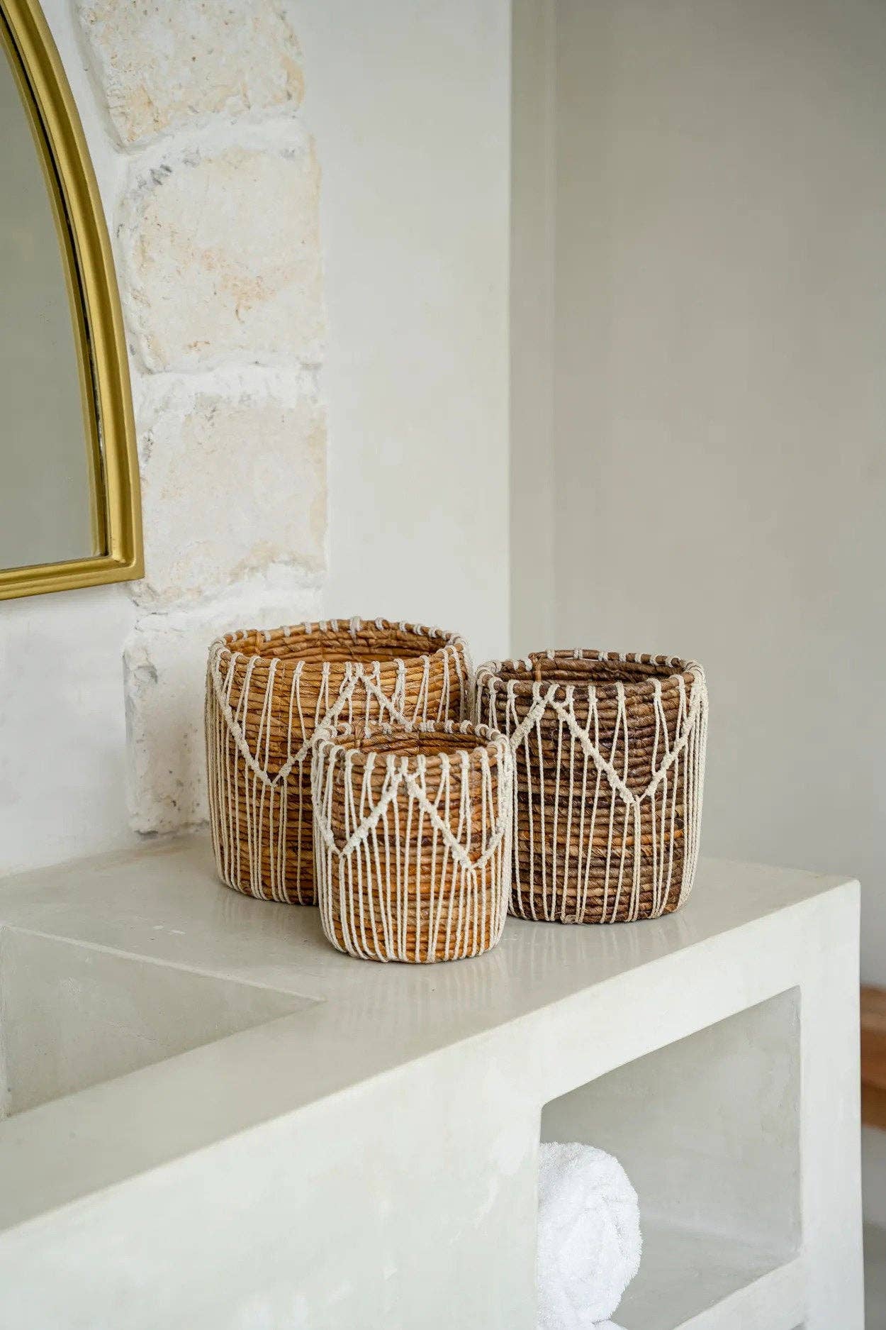 Cesto Macra-mazing - Branco Natural - Tamanho L
