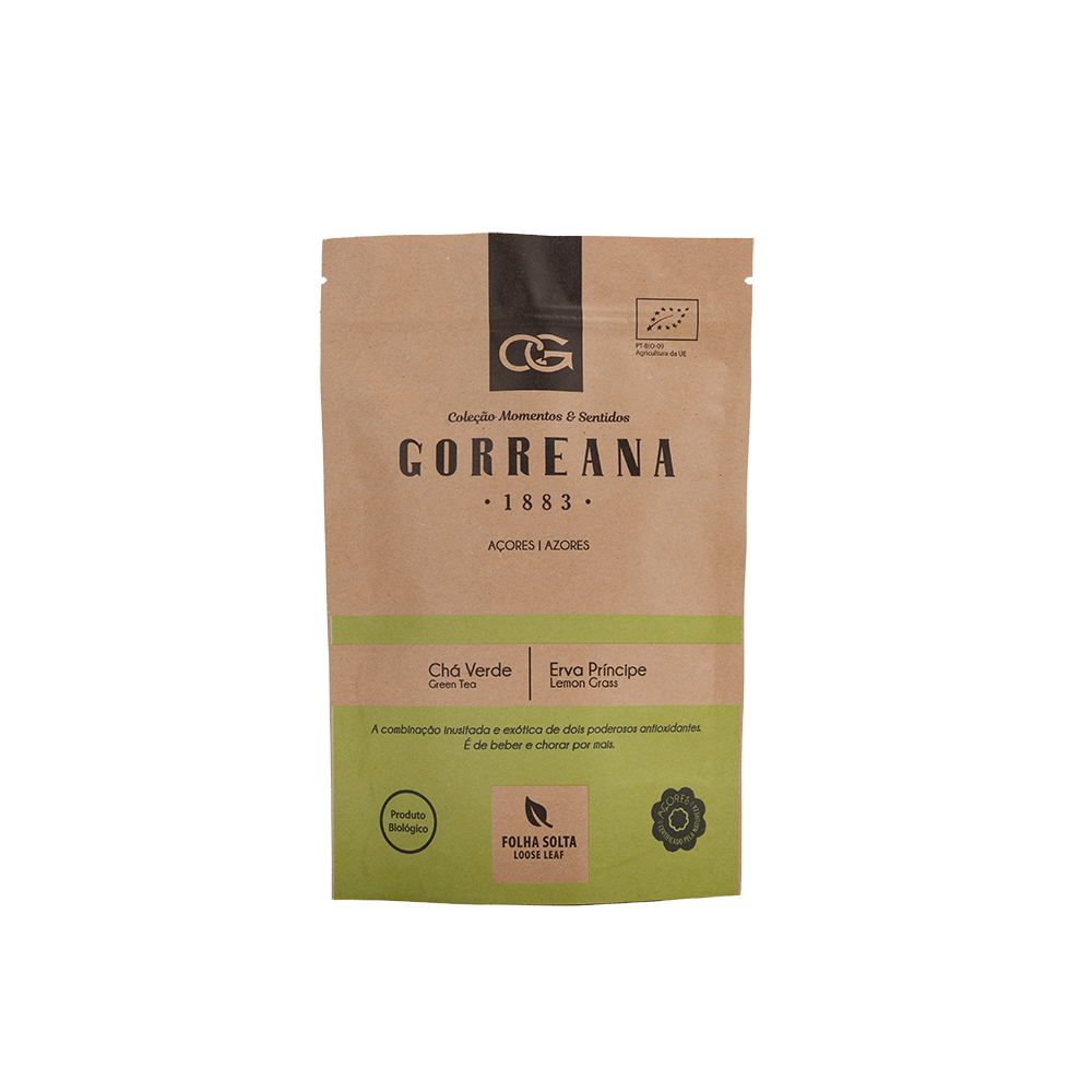 Chá Verde  Erva Príncipe Folha Solta Gorreana 80gr