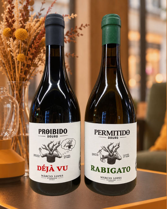 Pack Permitido & Proibido — Rabigato Branco e Déjà-Vu Tinto
